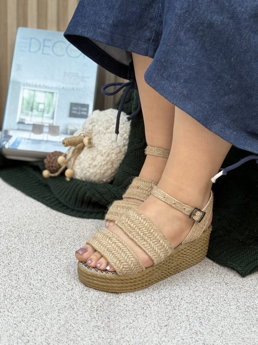 صندل کنفی دو بند - Image 3