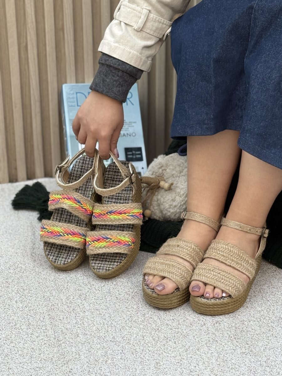 صندل کنفی دو بند - Image 2