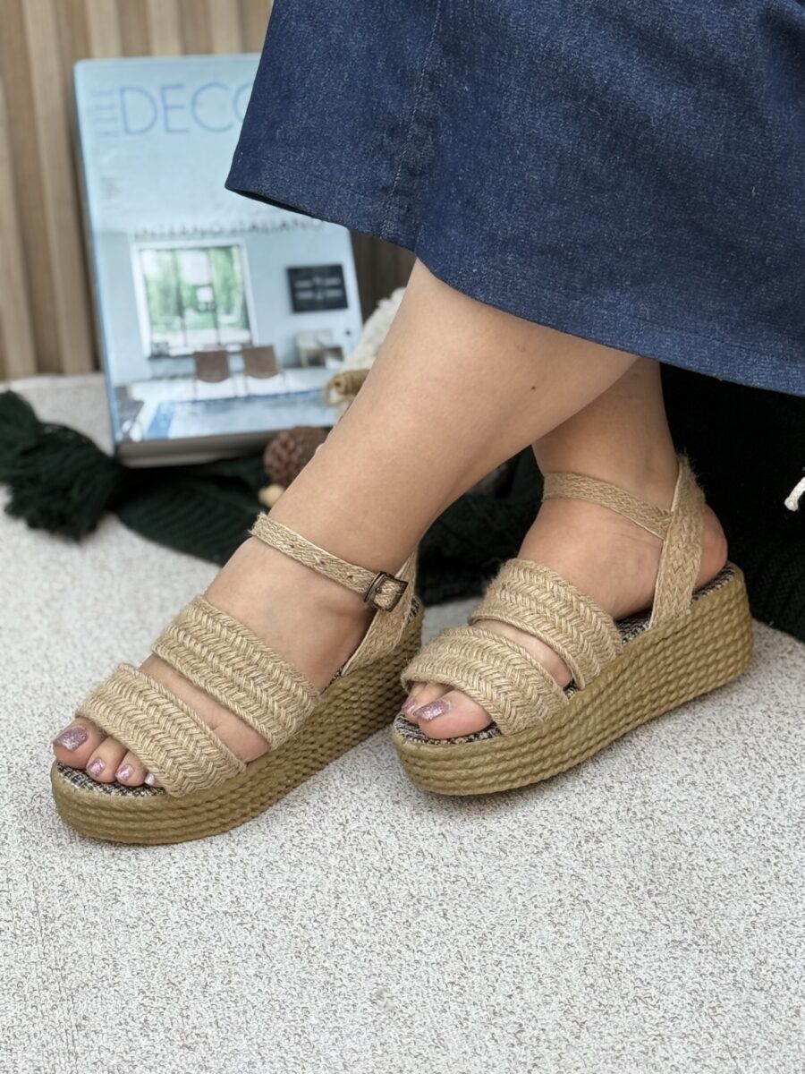 صندل کنفی دو بند - Image 5