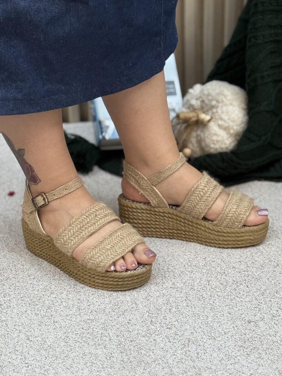 صندل کنفی دو بند - Image 6