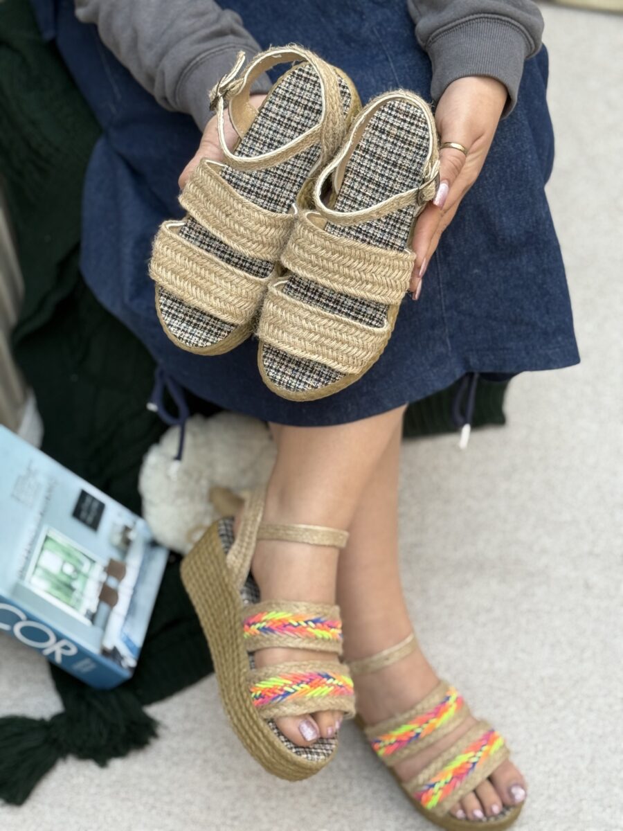 صندل کنفی دو بند - Image 9