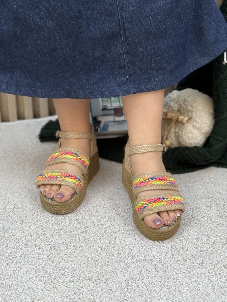 صندل کنفی دو بند - Image 13