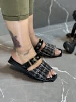 صندل مراکشی چهارخونه - Image 2