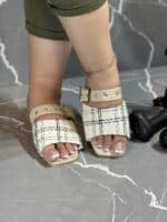 صندل مراکشی چهارخونه - Image 5