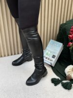 بوت جورابی کشی چرم - Image 7