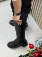 بوت بلند پشت بندی ساده - Image 4