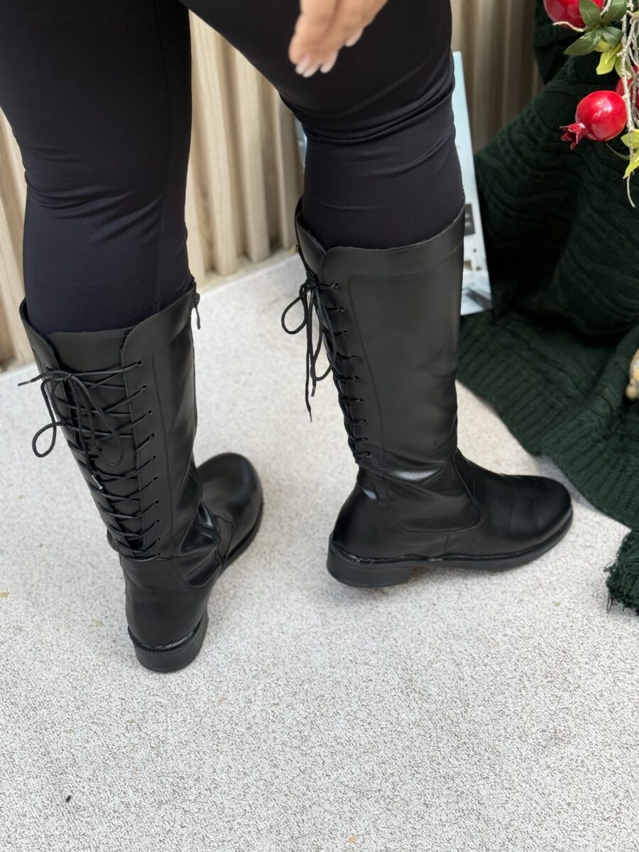 بوت بلند پشت بندی ساده - Image 3