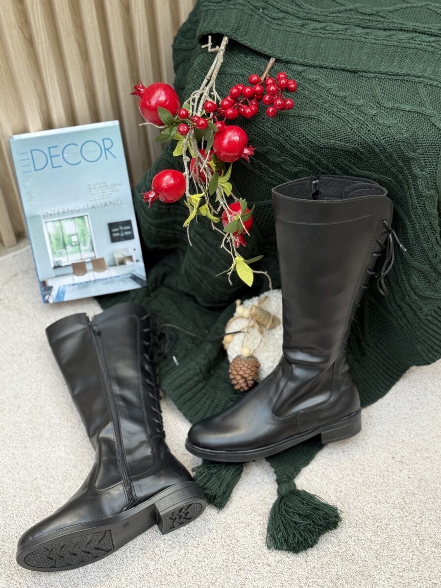 بوت بلند پشت بندی ساده - Image 5