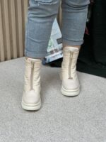 نیم بوت کاپشنی جلو زیپ - Image 5