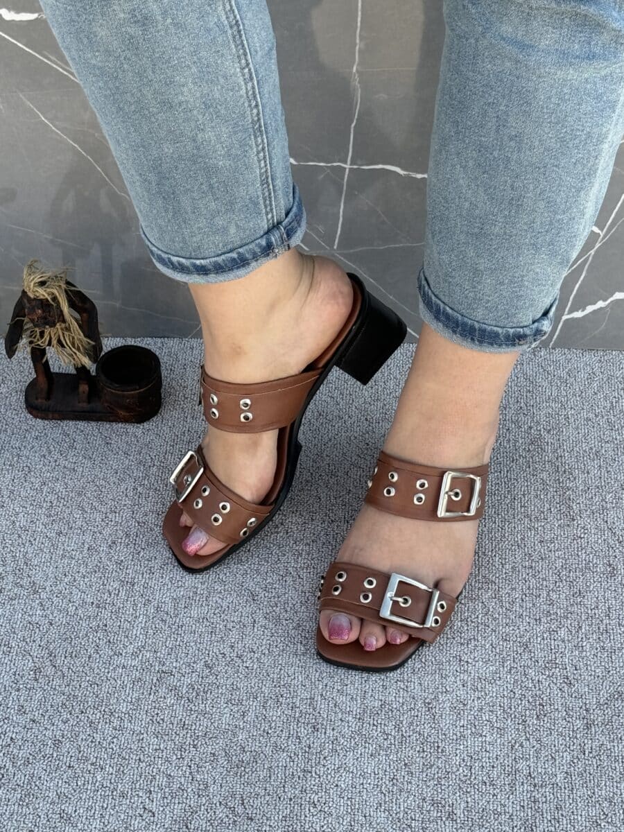 صندل آلیس پاشنه دار - Image 5