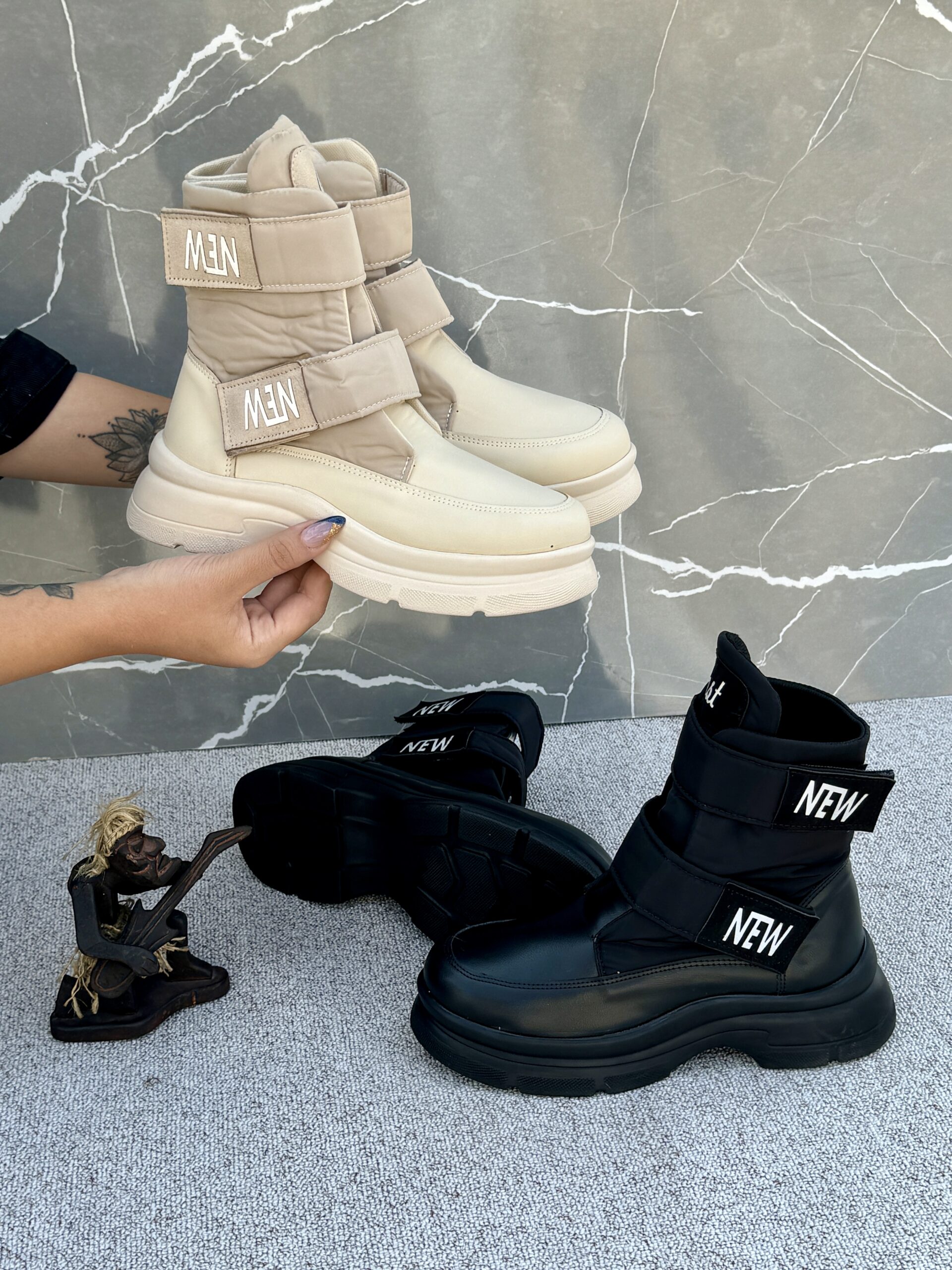 IMG_9105 نیم بوت کاپشنی نیو - Image 1