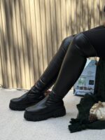 بوت جورابی  چرم پانیذ - Image 2