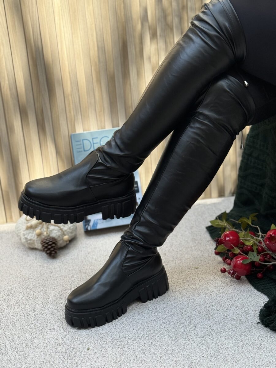 بوت جورابی  چرم پانیذ - Image 3