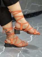 صندل هزاربند پاشنه دار - Image 4