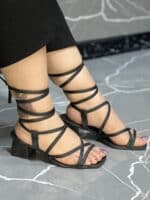 صندل هزاربند پاشنه دار - Image 3