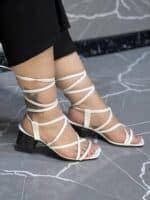 صندل هزاربند پاشنه دار - Image 5