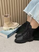 نیم بوت کاپشنی فهیمه - Image 6