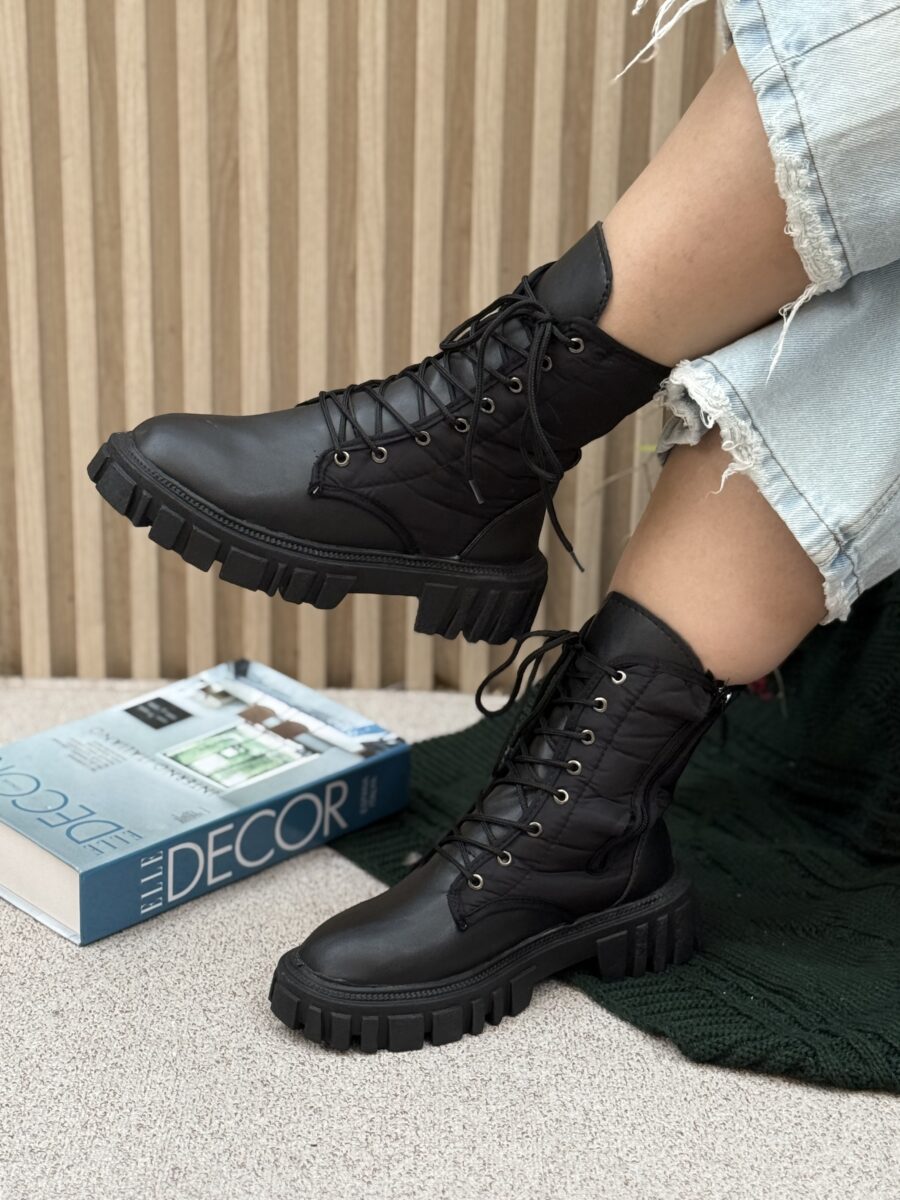 نیم بوت کاپشنی فهیمه - Image 8