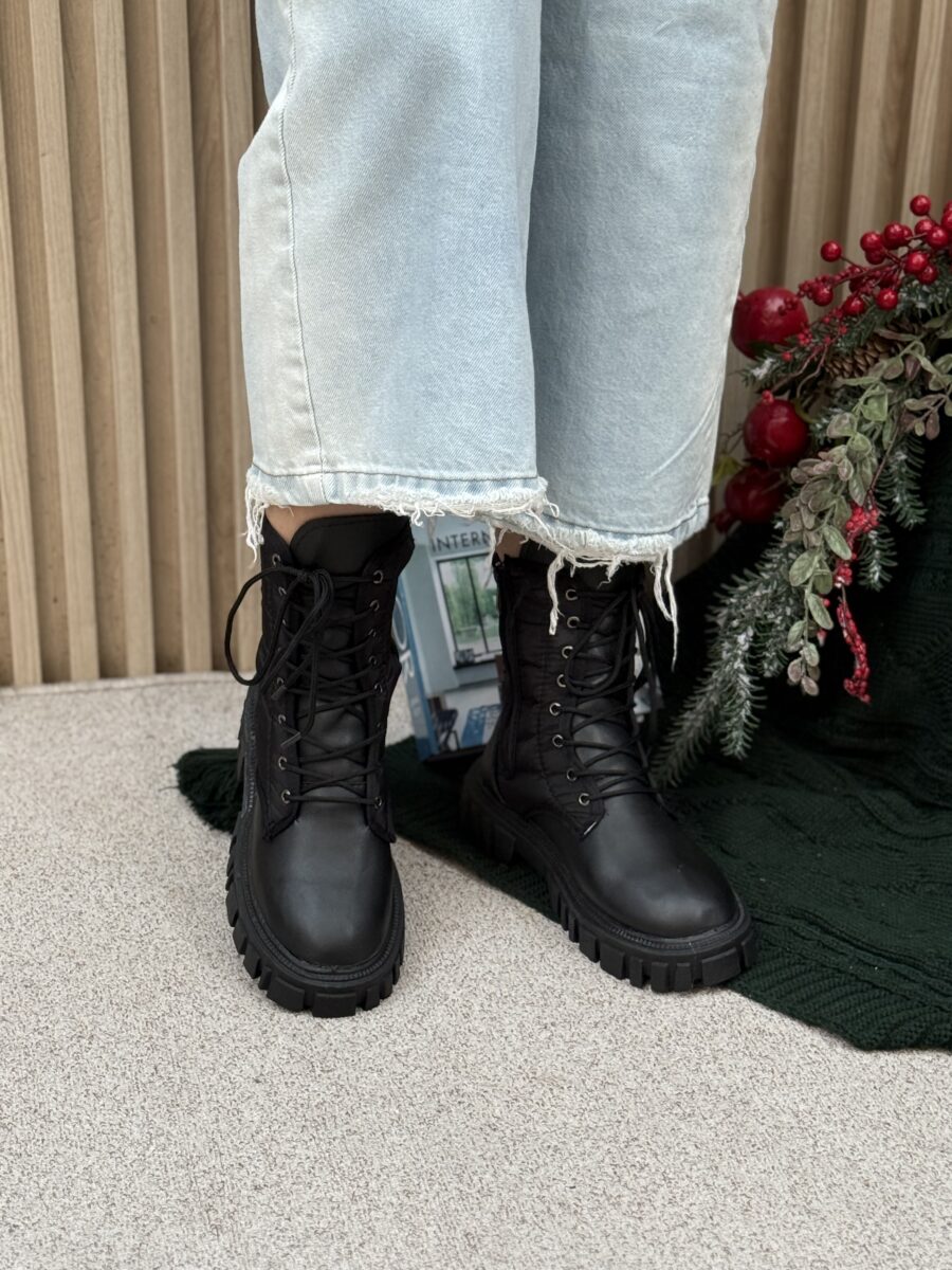 نیم بوت کاپشنی فهیمه - Image 11