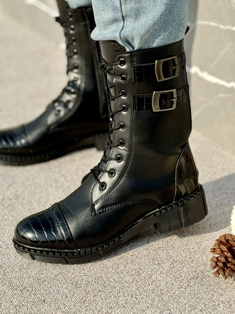 نیم بوت آرام سنگی - Image 3