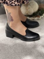 کفش پاشنه دار طبی ساده - Image 2