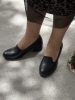 کفش پاشنه دار طبی ساده - Image 3