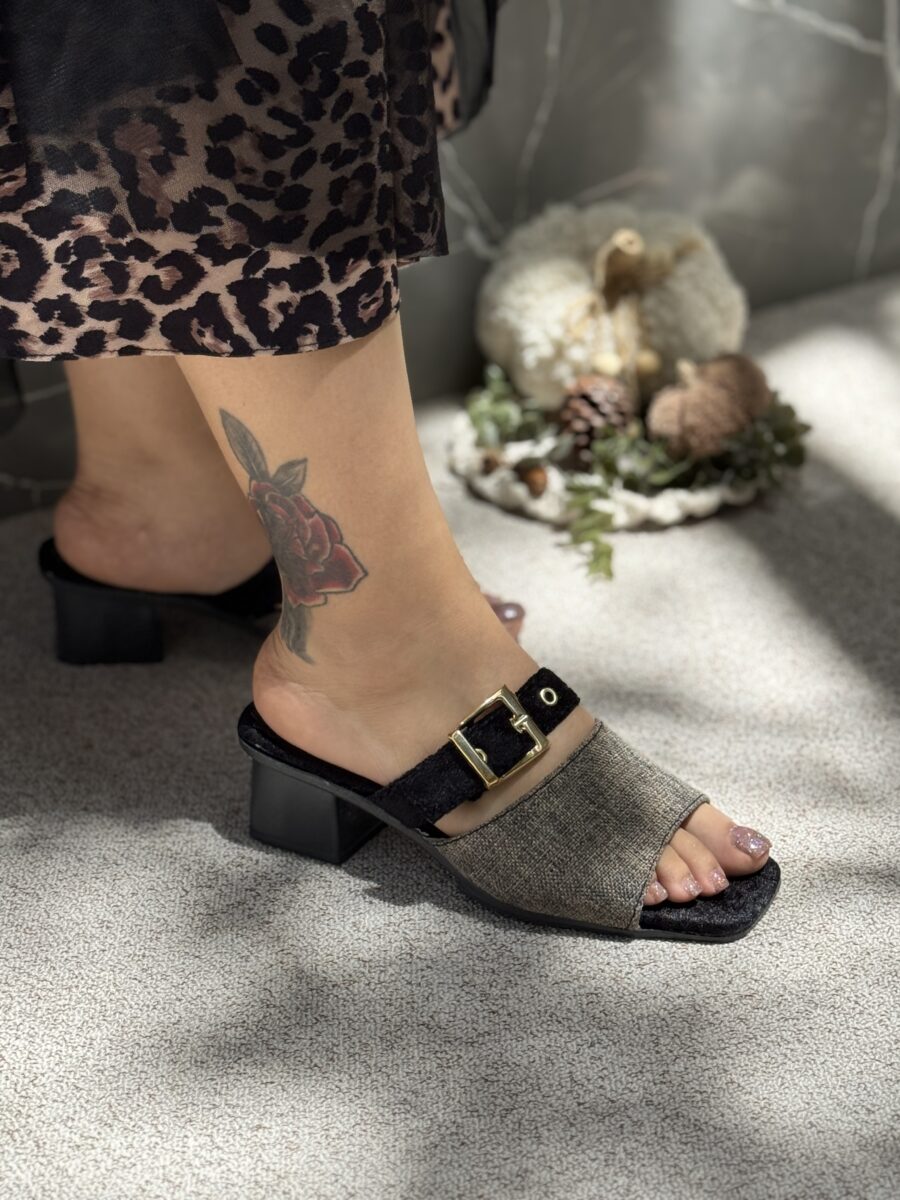 صندل مراکشی پاشنه دار - Image 7