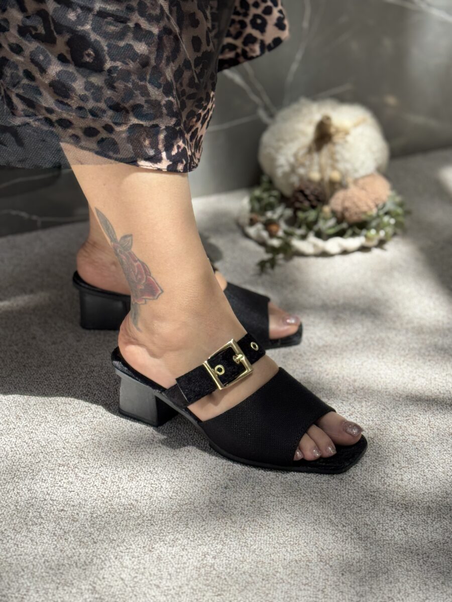 صندل مراکشی پاشنه دار - Image 4